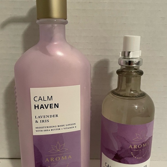 BBW Calm Haven Lavender & Iris Set NWT’s - Picture 4 of 4